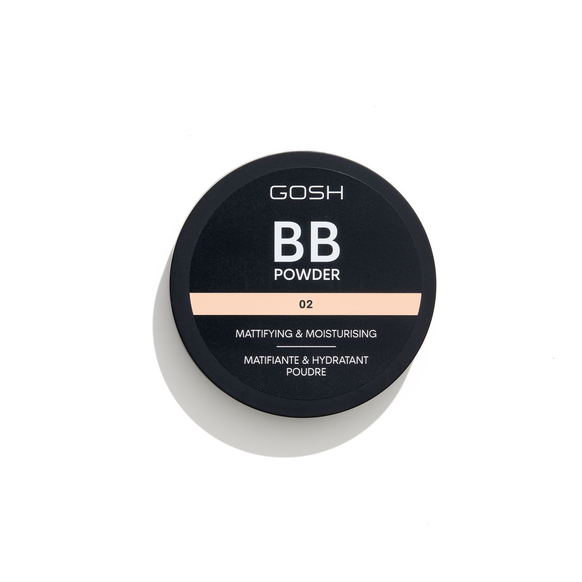 Gosh Copenhagen BB puder do twarzy w kamieniu sand 02, 6,5 g