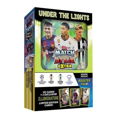 Karty TOPPS Match Attax Extra Mini puszka (1 zestaw)