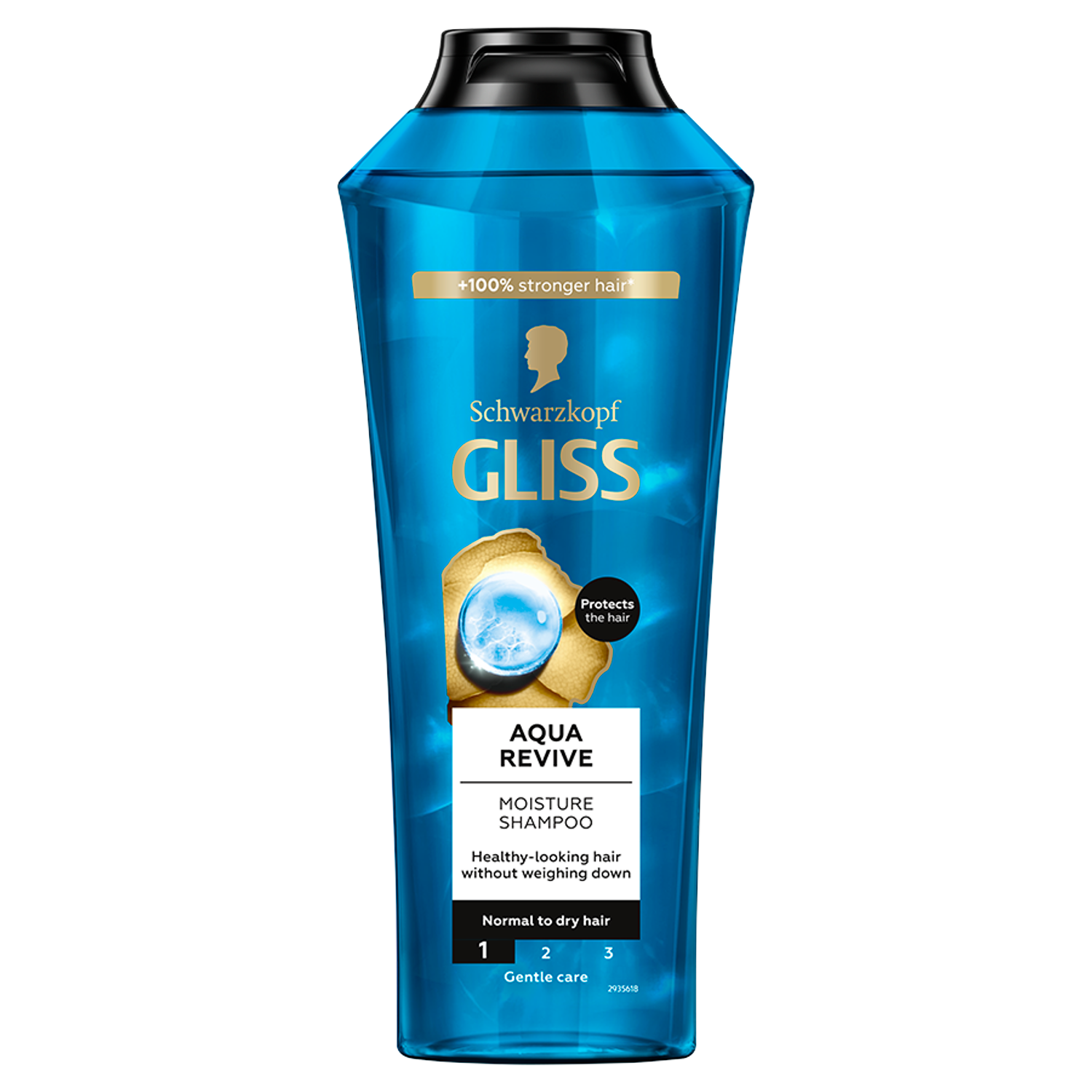 Gliss Aqua Revive szampon do włosów suchych i normalnych, 400 ml