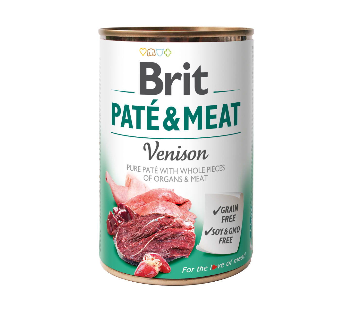 Brit Pate Karma mokra dla psa Venison 800g