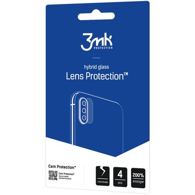 Szkło hybrydowe na obiektyw 3MK Lens Protection do Xiaomi Poco M6 Pro 5G