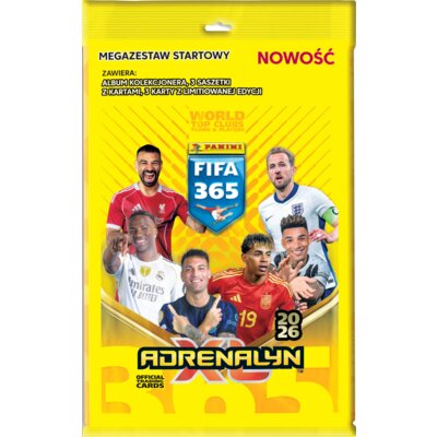 Karty PANINI FIFA 365 Adrenalyn XL 2026 Megazestaw Startowy PAN02928 (1 zestaw)