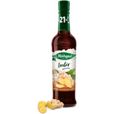 Syrop do herbaty HERBAPOL Owocowa Spiżarnia Imbir 420 ml