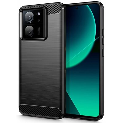 Etui TECH-PROTECT TPUCarbon do Xiaomi 13T/13T Pro Czarny
