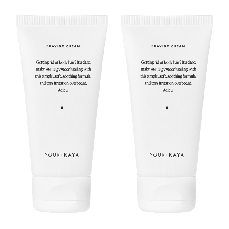 Your Kaya zestaw: krem do golenia, 2x150 ml
