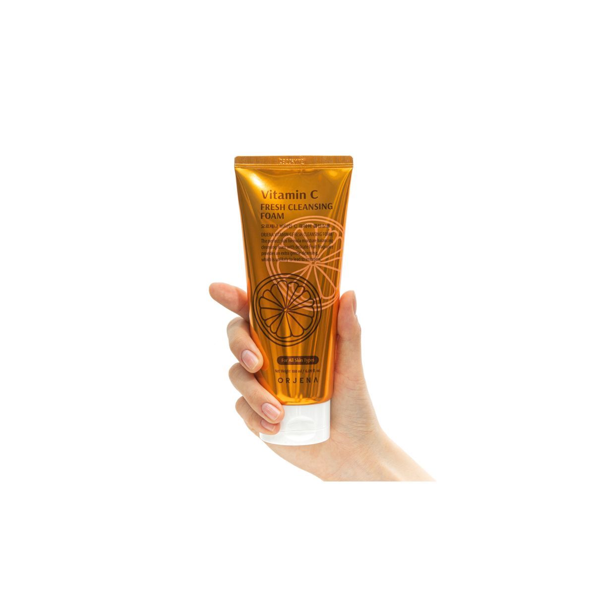 Orjena pianka do mycia twarzy, 180 ml