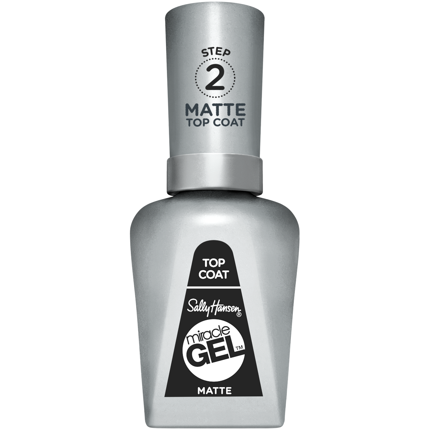 Sally Hansen Miracle Gel Matte Top Coat matujący lakier nawierzchniowy, 14,7 ml