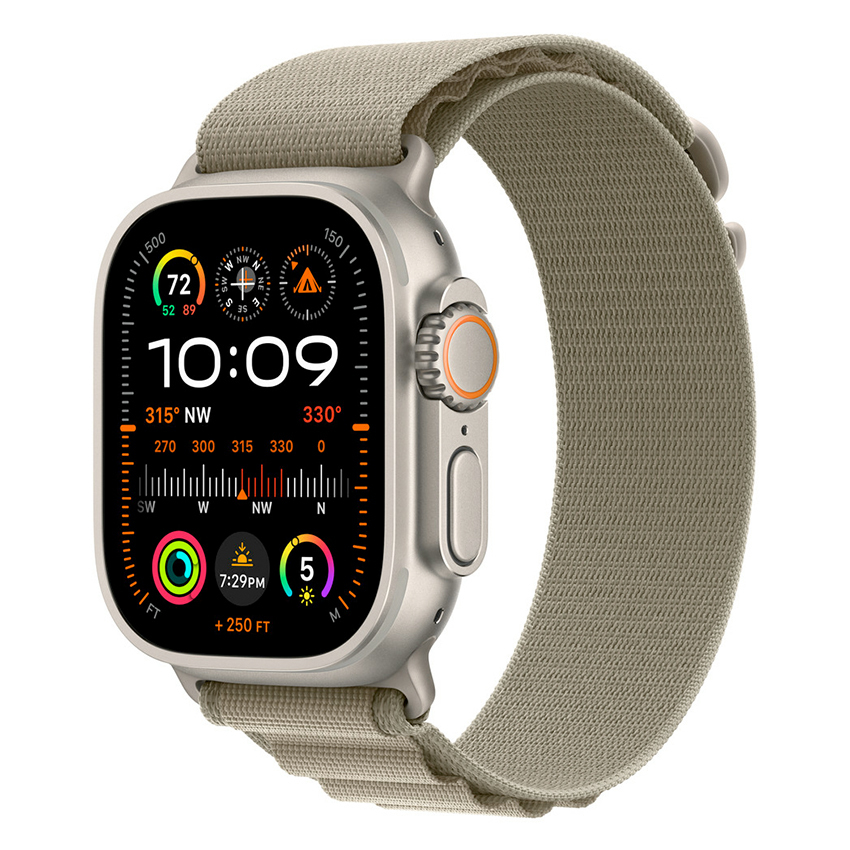 Apple 49mm Olive Alpine Loop - Small