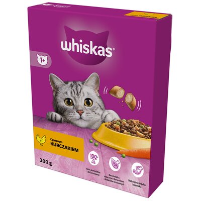 Karma dla kota WHISKAS z kurczakiem 300 g