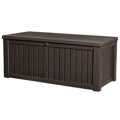 Skrzynia ogrodowa KETER Rockwood Storage Box 570L Brązowy