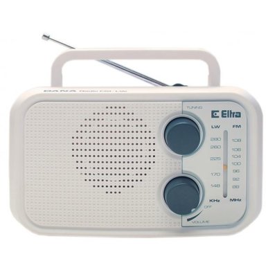Radio ELTRA Dana 206 Analogowe Przenośne Biały