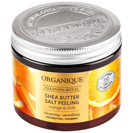 Organique peeling solny do ciała z masłem shea, 200 g