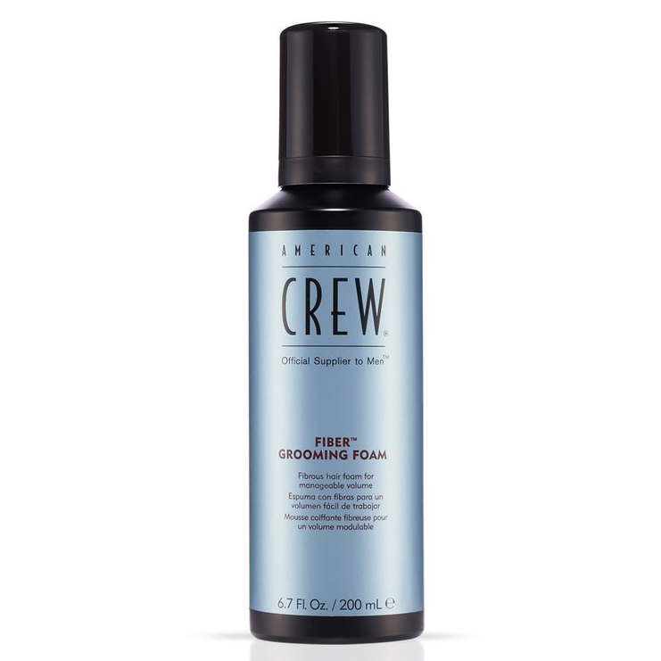 American Crew Fiber Grooming Foam pianka do stylizacji włosów, 200 ml