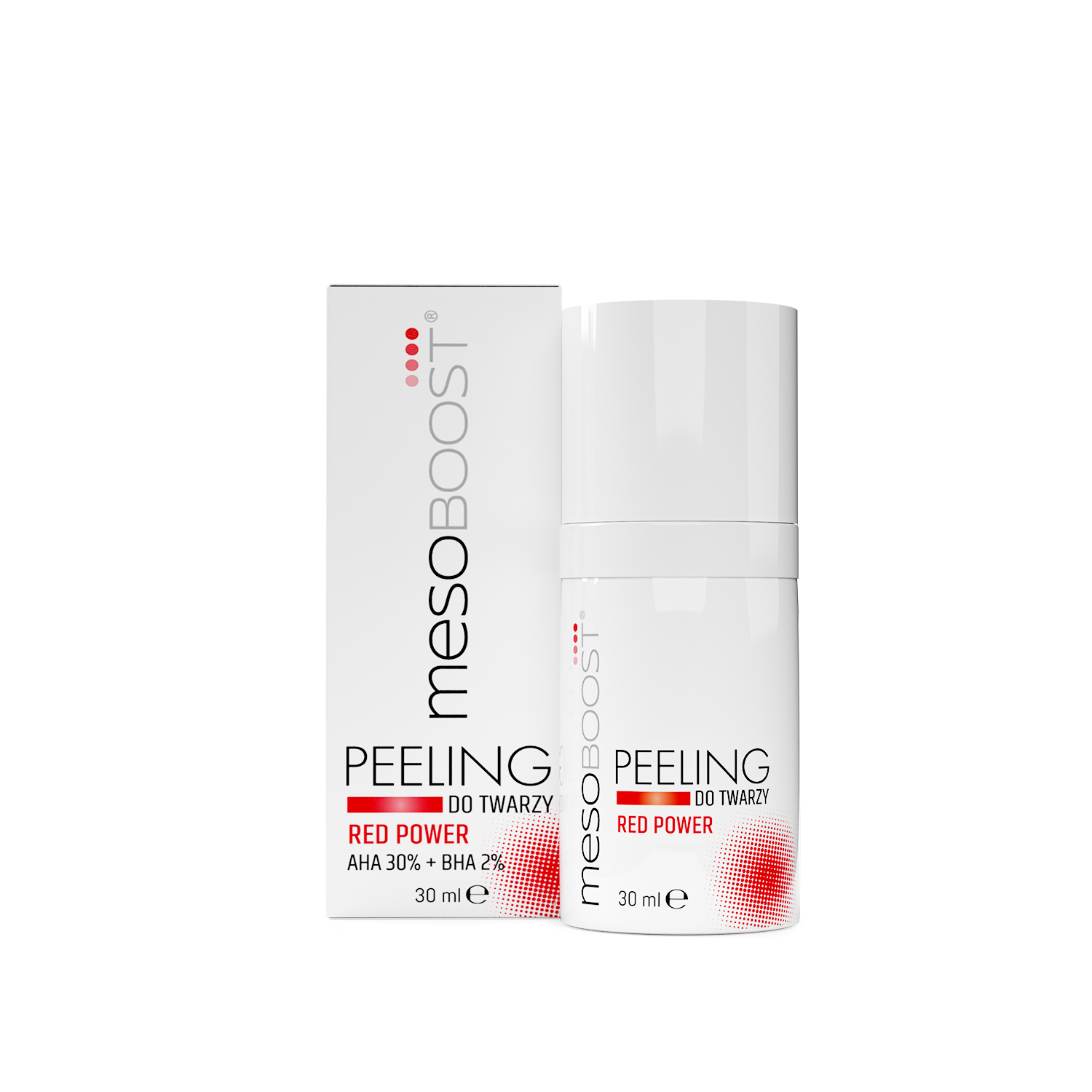 Mesoboost Red Power AHA + BHA peeling do twarzy, 30 ml