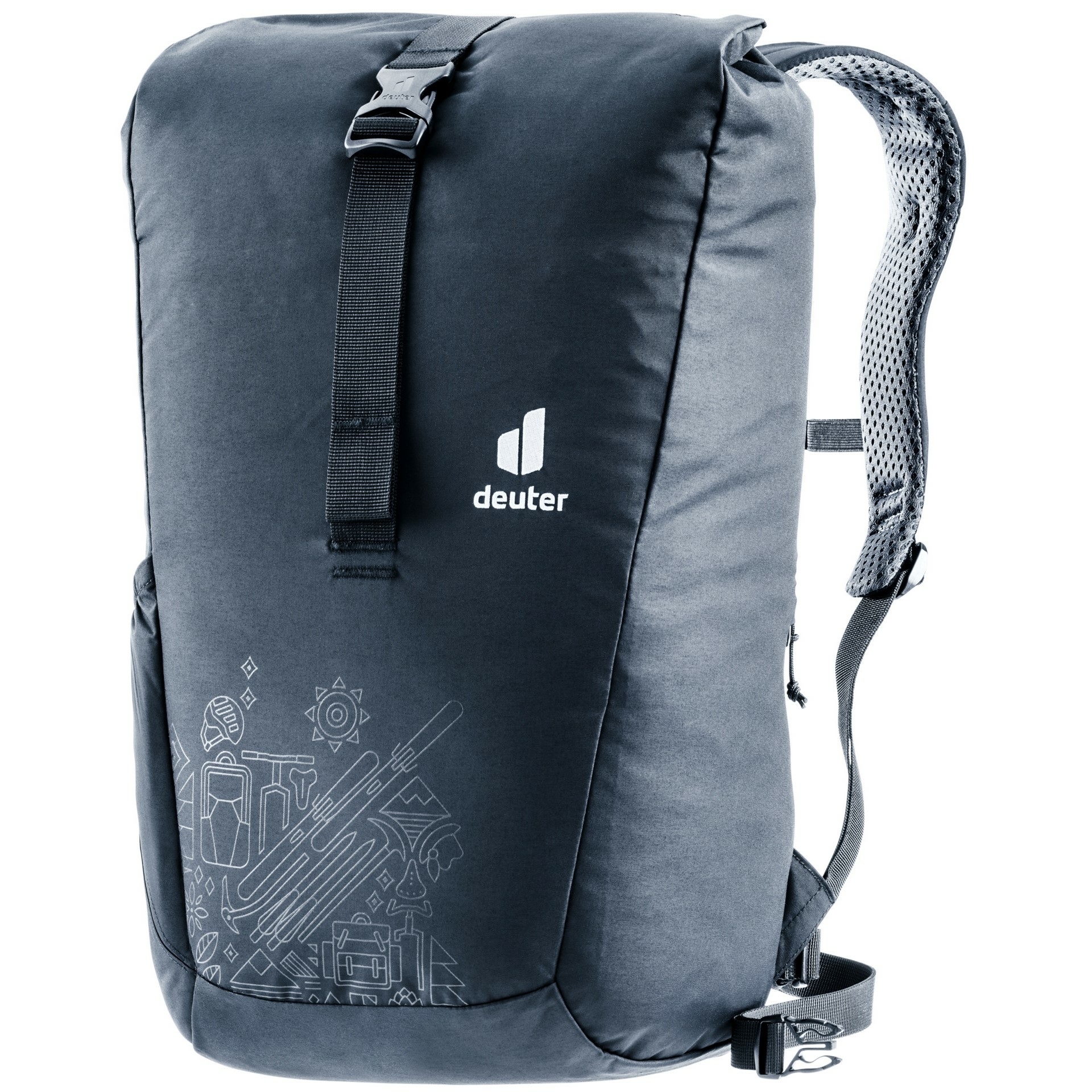 Miejski plecak Deuter Stepout 22 125th Anniversary Edition black  - ONE SIZE