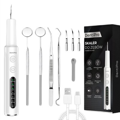 Skaler do zębów ALPHA DentiPro AWS-01 Biały