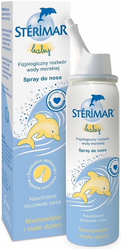 STERIMAR BABY SPRAY DO NOSA WODA MORSKA