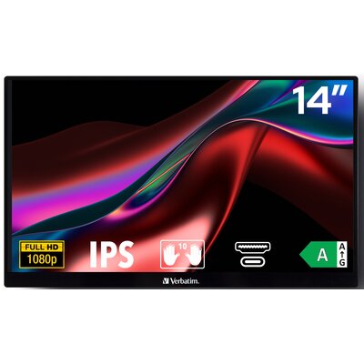 Monitor VERBATIM PMT-14 14" 1920x1080px IPS