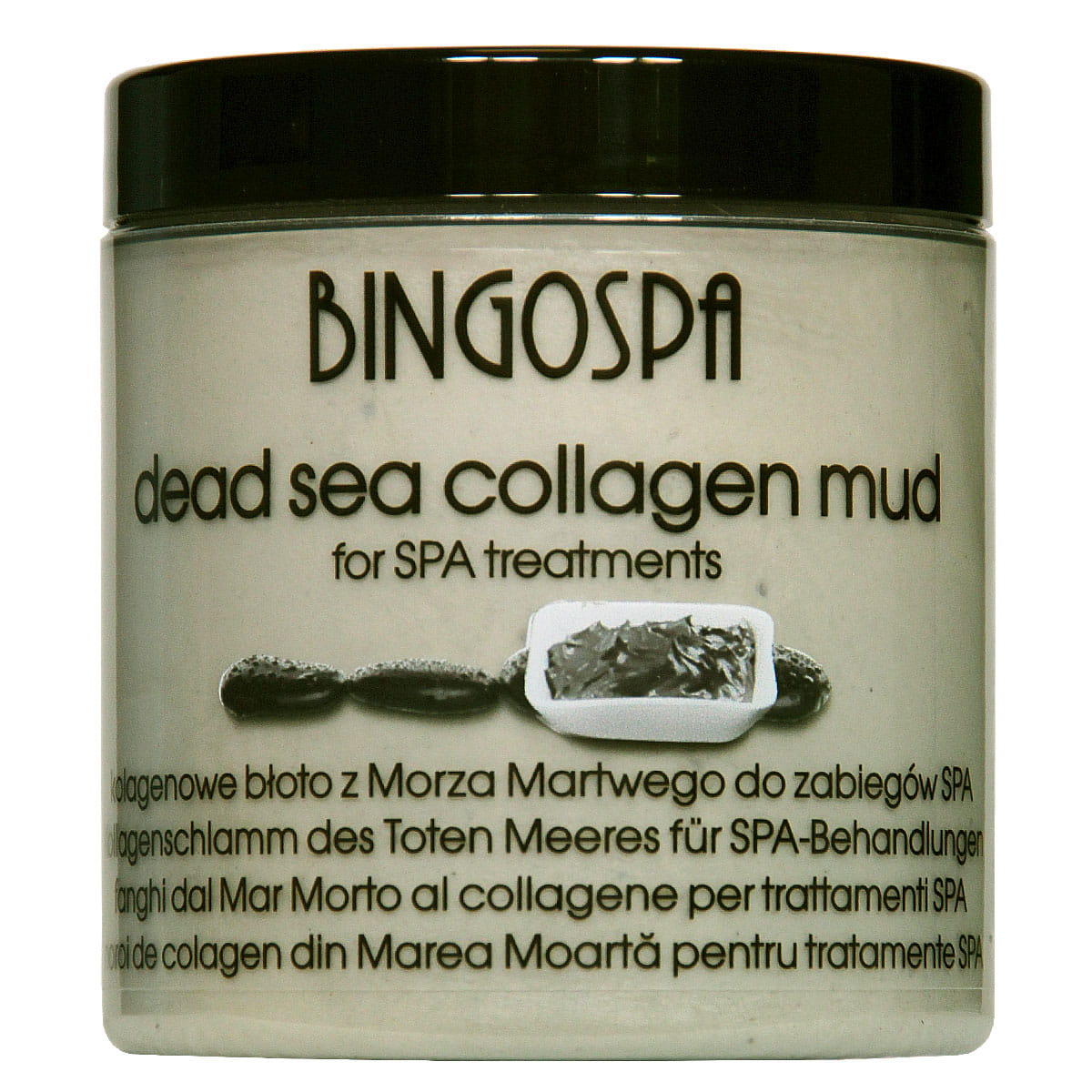 Bingospa błoto kolagenowe z morza martwego, kremowe serum na blizny, rozstępy, cellulit, 250 g