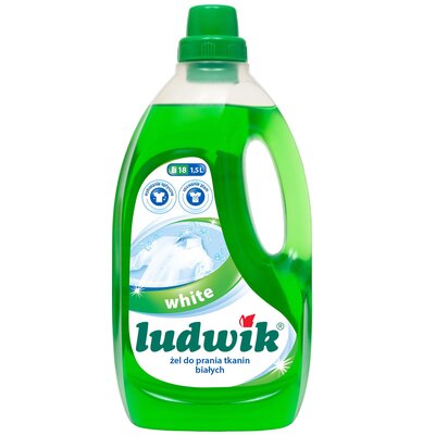 Żel do prania LUDWIK White 1500 ml do białych tkanin