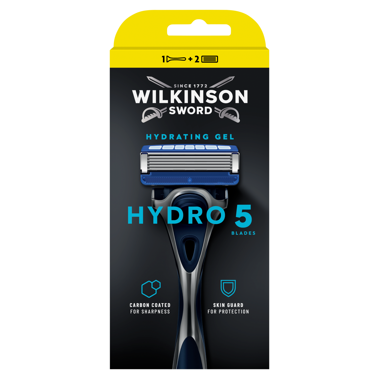 Wilkinson Sword Hydro5 maszynka do golenia, 1 szt. + wkłady, 2 szt./1 opak.