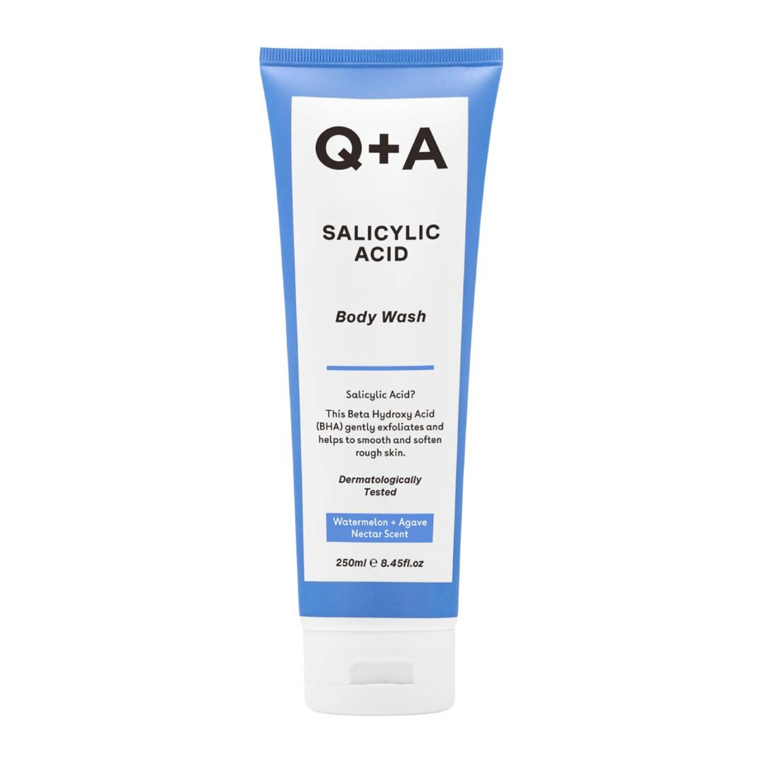 Q+A Salicylic Acid żel do mycia ciała z kwasem salicylowym przeciw wypryskom, 250 ml