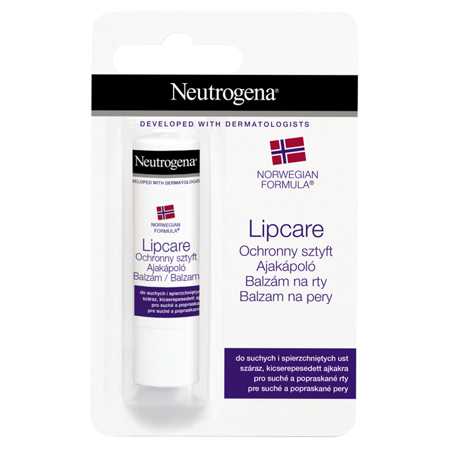 Neutrogena Norwegian Formula pomadka ochronna do ust SPF4, 4,5 g