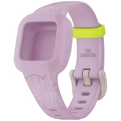 Pasek do Garmin Vivofit Junior 3 Lilie Fioletowy