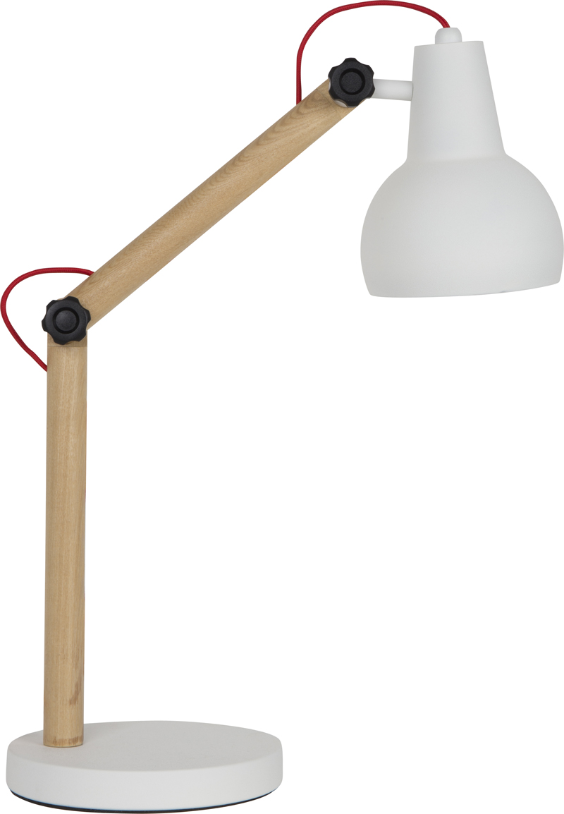 Zuiver - Lampa biurkowa STUDY biała