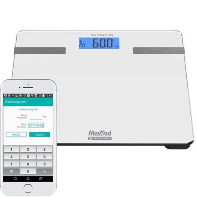 Waga łazienkowa MESMED MM 810-BLT Veje