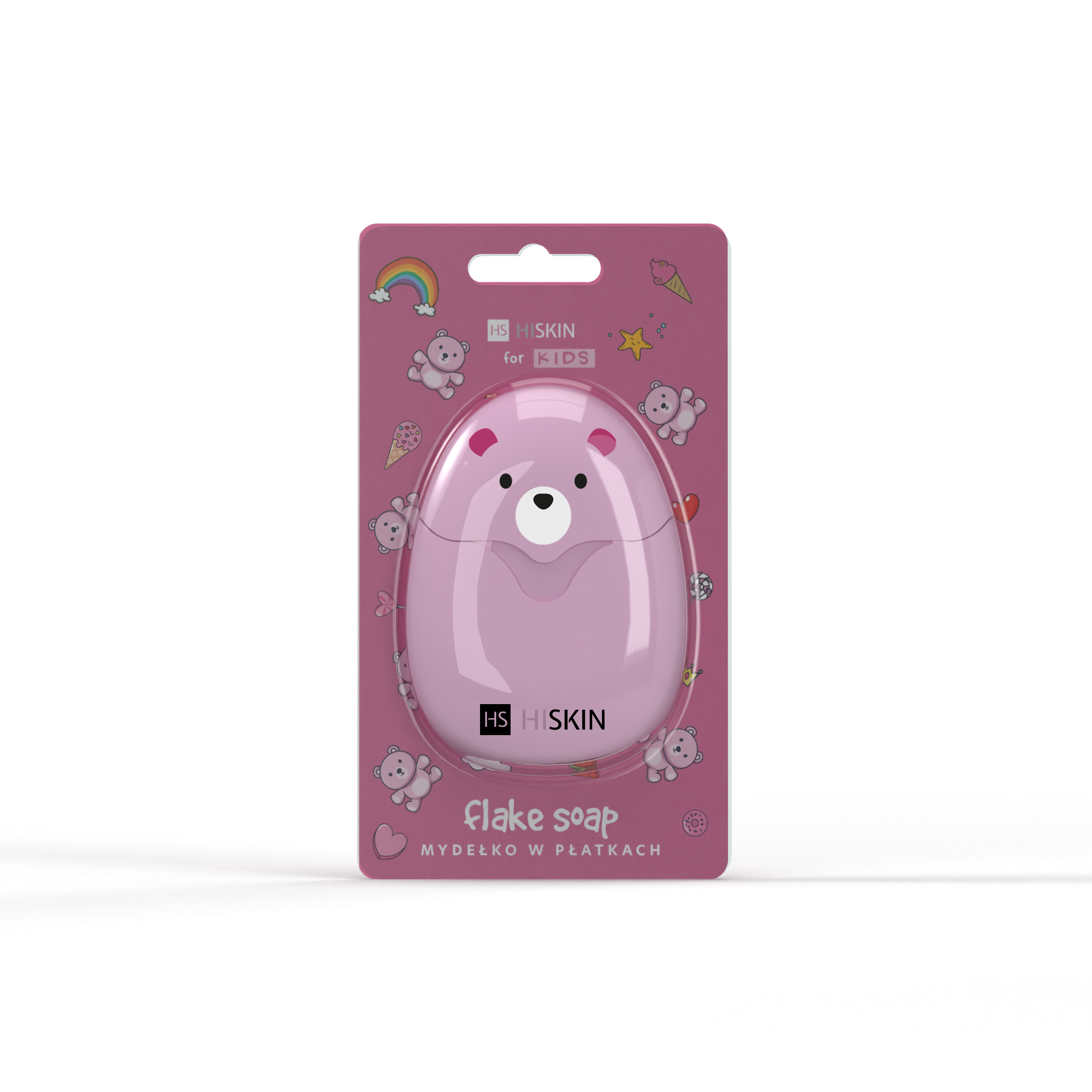 Hiskin For Kids mydło w płatkach do mycia rąk dla dzieci, 1 opak.