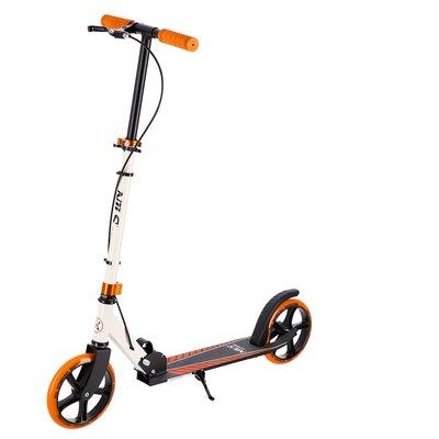 Hulajnoga NILS EXTREME HM0107 Biało-pomarańczowy