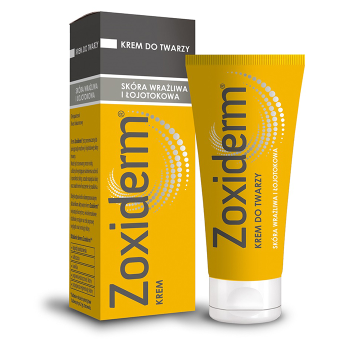 Zoxiderm krem do skóry wrażliwej i łojotokowej, 30 ml