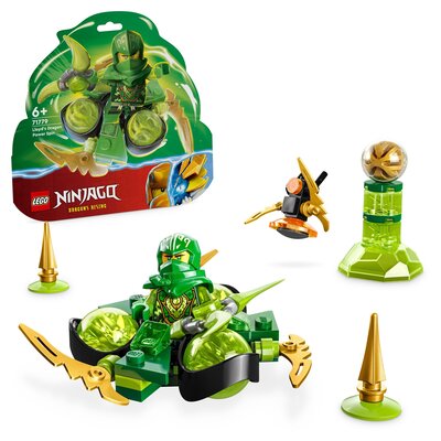 LEGO 71779 NINJAGO Smocza moc Lloyda — obrót spinjitzu
