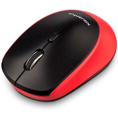 Mysz XQUANTUM WM501R Silent Czerwony bezprzewodowa