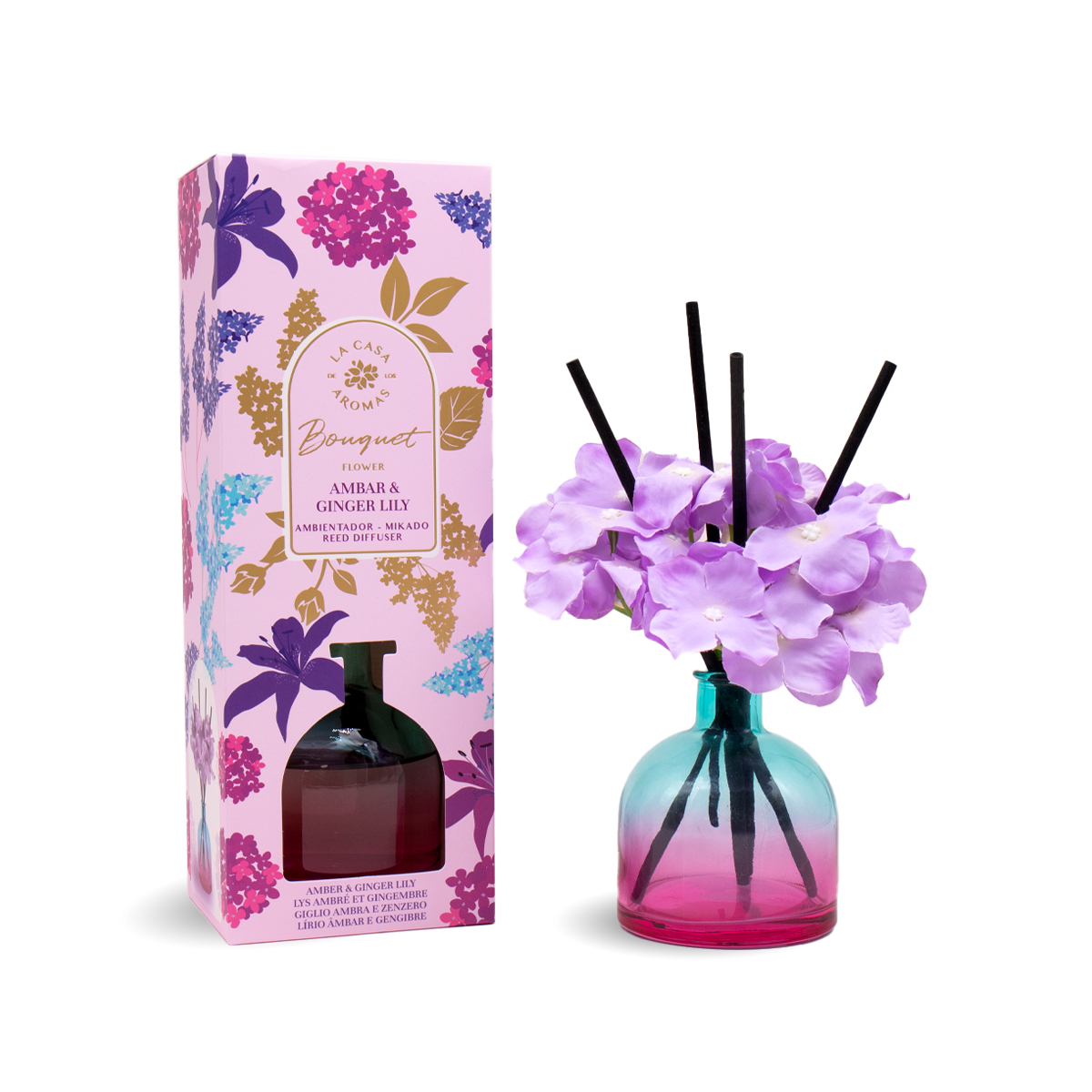 La Casa De Los Aromas Bursztyn&Lilia Imbirowa dyfuzor zapachowy, 170 ml