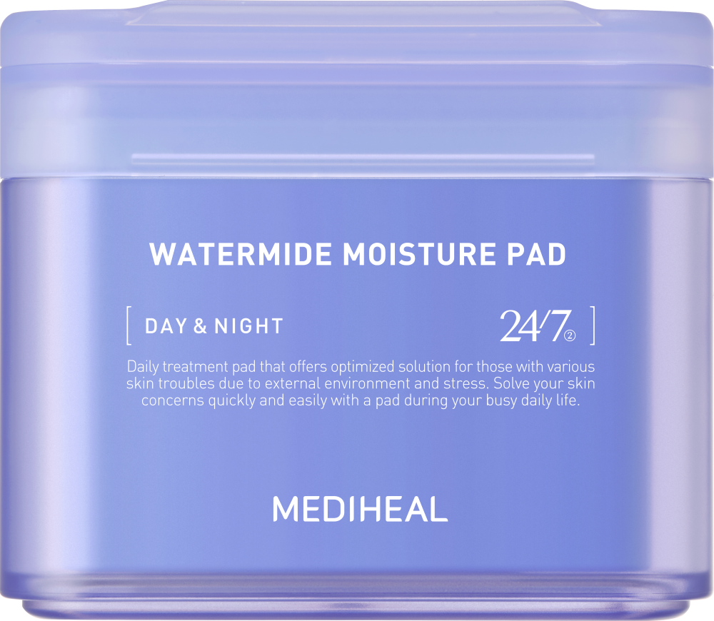 Mediheal Watermide Moisture Pad nawilżające płatki do twarzy, 100 szt./1 opak.