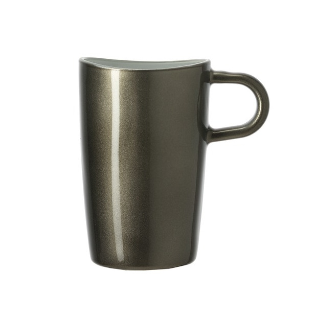 Leonardo Loop kubek do latte macchiato 365 ml basalto