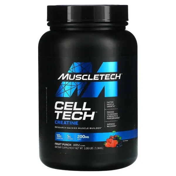 MuscleTech Cell-Tech suplement diety kreatyna, Fruit Punch, 1360 g