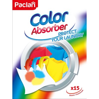 Chusteczki do prania PACLAN Color Absorber 137511 (15 sztuk)