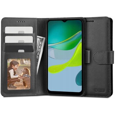 Etui TECH-PROTECT AirWallet do Motorola Moto E13 Czarny