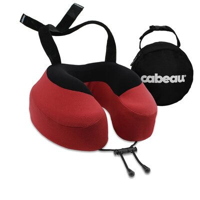 Poduszka podróżna CABEAU Evo S3 Czerwono-czarny