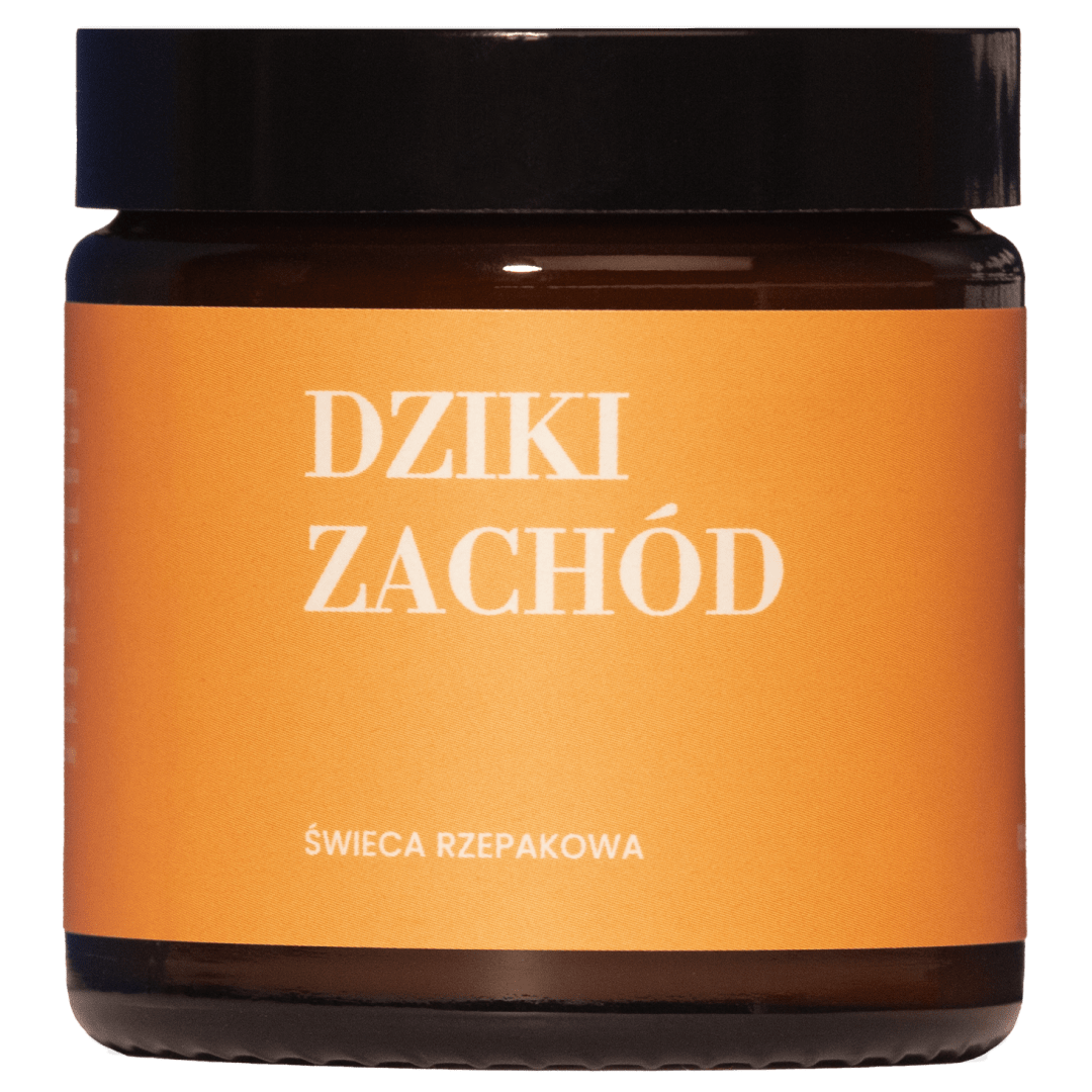 Mglife rzepakowa świeca zapachowa Dziki Zachód, 120 ml
