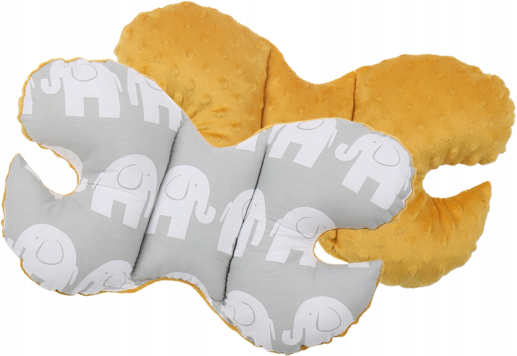 PODUSZKA PODRÓŻNA ANTYWSTRZĄSOWA MOTYLEK MINKY