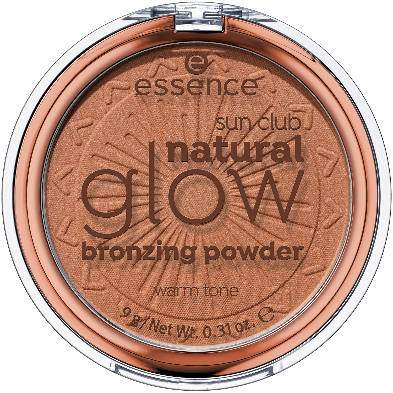 Essence Sun Club puder brązujący do twarzy 01, 9 g