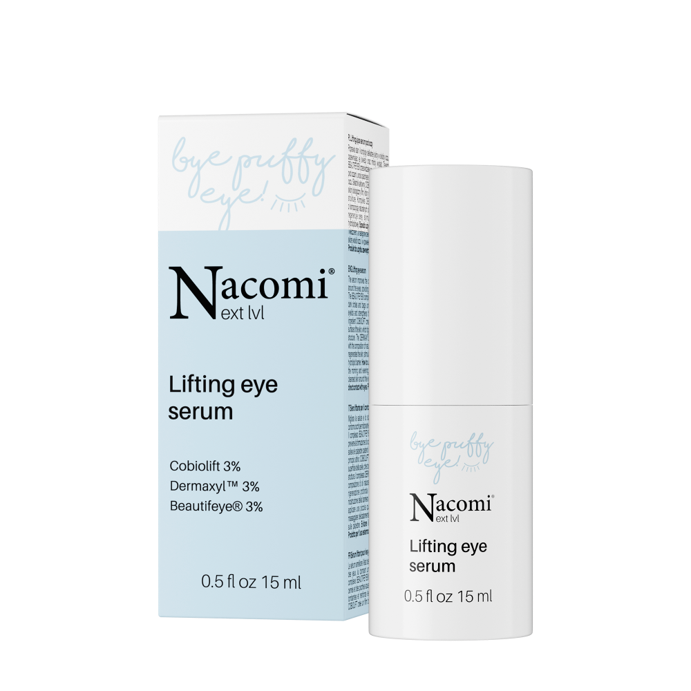 Nacomi Next Level serum pod oczy na opuchnięcia, 15 ml