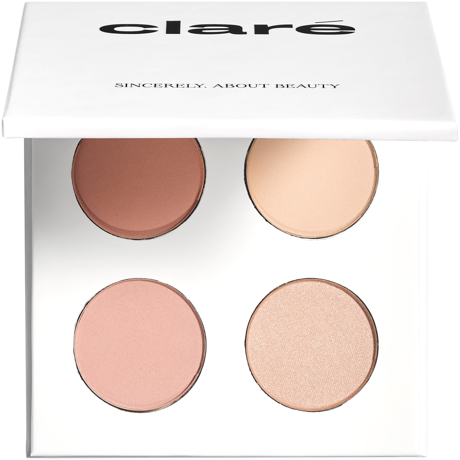 Claré Makeup Creator paleta 4 cieni do powiek 5, 5,6 g