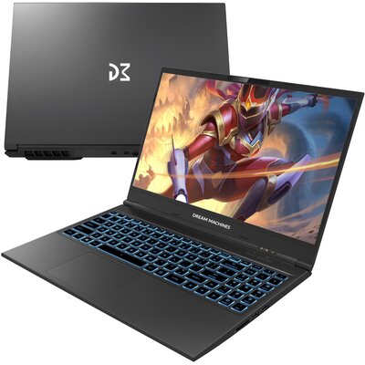 Laptop DREAMMACHINES RG3050-15PL37 15.6" 144Hz i7-12700H 16GB RAM 500GB SSD GeForce RTX3050