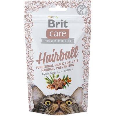 Przysmak dla kota BRIT CARE Snack Hairball 50 g