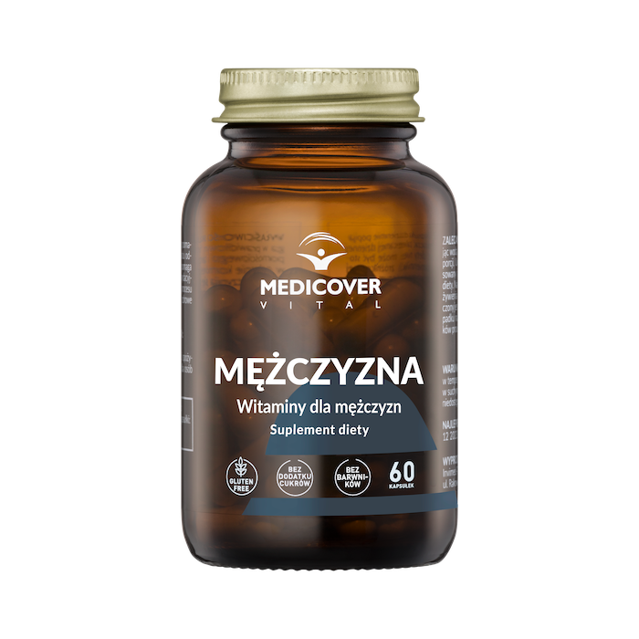Medicover Vital Vital Mężczyzna suplement diety, 60 kaps./1 opak.